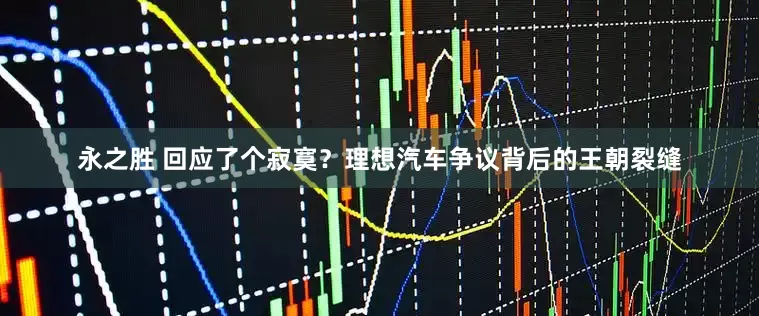 永之胜 回应了个寂寞？理想汽车争议背后的王朝裂缝